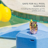 Aqua Outdoors in-Pool Side Table Large for 10-14 in. of Water (White Granite) - Photo 6