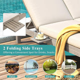LUMISOL Patio Double Chaise Lounge - Photo 6
