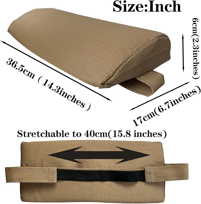 Zero Gravity Chair Set of 2 Replacement Pillow Headrest with Elastic Band - Photo 7