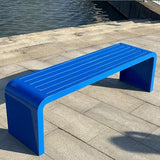 Garden Metal Bench for Outdoor Seating | Durable Porch & Park Furniture - Photo 1