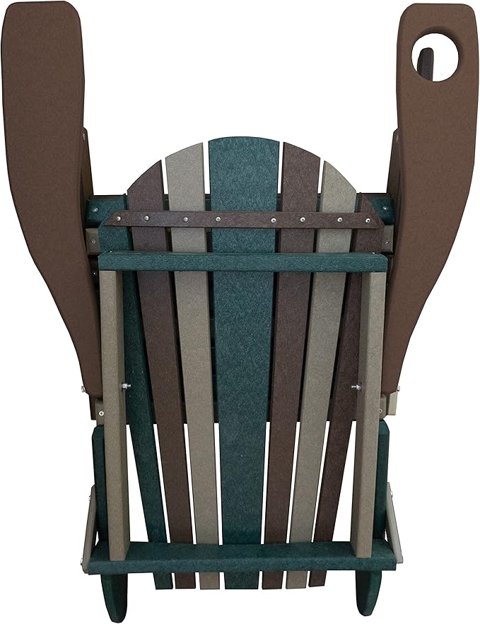 Furniture Barn USA Poly Folding Adirondack Chair, Camo