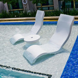 Ledge Lounger - Signature Chair - Inside Pool & Sun Shelf Lounge Chair - Designed for Shallow Shelves Up to 9” - Photo 3