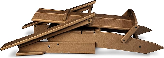 POLYWOOD Modern Folding Adirondack Chair