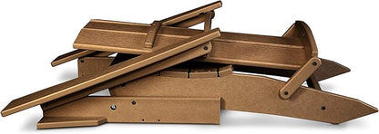 POLYWOOD Modern Folding Adirondack Chair