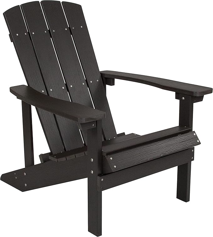 Flash Furniture Charlestown Commercial Grade Indoor/Outdoor Adirondack Chair - Photo 1