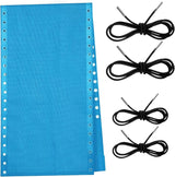 Queekay Chair Replacement Fabric with 4 Bungee Cord Lounge Chair Cloth Mesh Repair Kit for Patio Recliner Outdoor Lawn - Photo 1