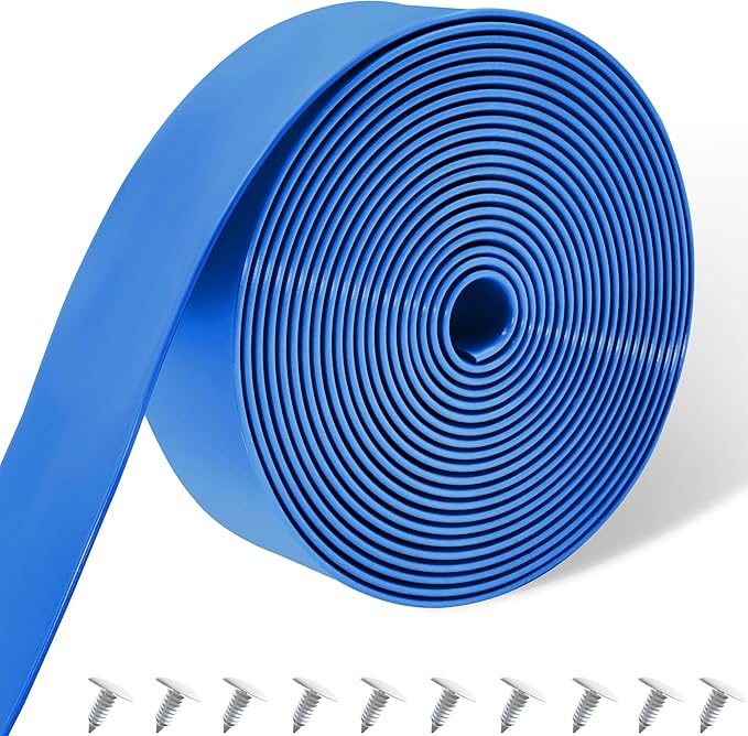Vinyl Straps for Patio Chair Repair Kit 2'' Wide 10 Ft Long Replacement Straps + 10 Free Rivets for Outdoor Lawn - Photo 1