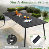95" Patio Outdoor Dining Table for 8-10 - Photo 5