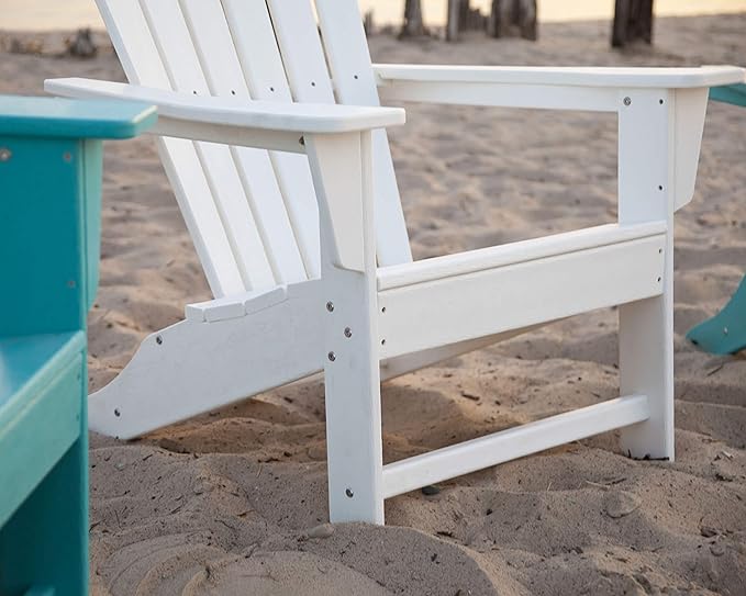 POLYWOOD SBA15GY South Beach Adirondack Chair