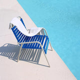 Vinyl Straps for Patio Chair Repair Kit 2'' Wide 10 Ft Long Replacement Straps + 10 Free Rivets for Outdoor Lawn - Photo 8