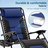 MFSTUDIO Padded Zero Gravity Chair Set of 2 - Photo 4