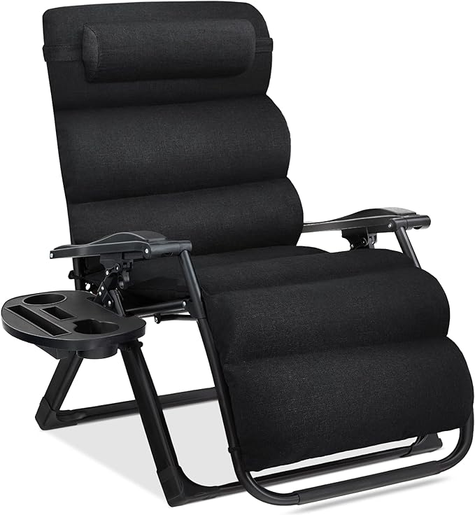 Best Choice Products Oversized Zero Gravity Chair, Folding Outdoor Patio Recliner - Photo 1