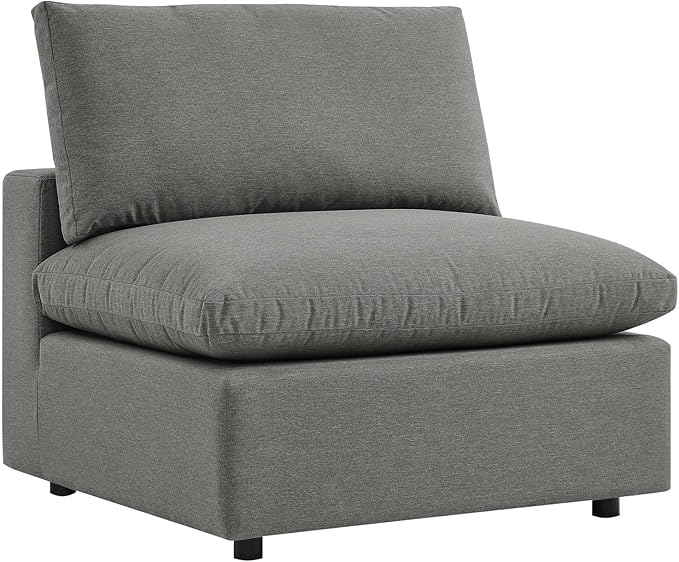 Modway EEI-5578-CHA Outdoor Patio Sofa, Charcoal - Photo 5