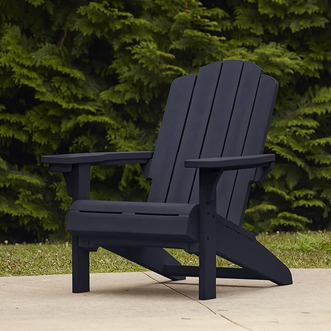 Keter Kiawah Adirondack Chair - Midnight