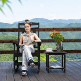 nevilywood Adirondack Square Side Table - 18.4" Large Panel HDPE Outdoor End Table - Weatherproof - Photo 2