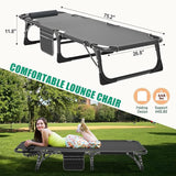 LILYPELLE Folding Lounge Chair with Mattress - Photo 4