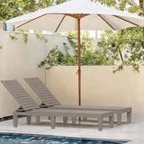 YITAHOME Patio Lounge Chair Set of 4, Outdoor Chaise Lounge with 5-Position Backrest - Photo 4