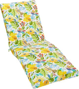 BrylaneHome 84" Outdoor Chaise Lounge Cushion - Carolina - Photo 1