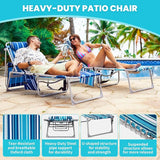 #WEJOY 3 in 1 Tanning Chair with Face Hole & Canopy - Photo 6