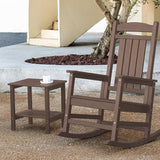 KINGYES Double Side Table, Adirondack End Table- Coffee - Photo 2