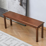 Outdoor indoor wood Bench, 47″Patio Garden, balcony, restaurant, canteen, refectory, entryway, kitchen, farmhouse - Photo 2