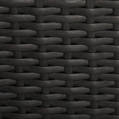Christopher Knight Home Justin Outdoor Wicker Coffee Table, Gray, Black