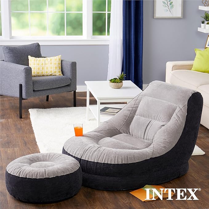 Intex Inflatable Ultra Lounge with Ottoman - Photo 4