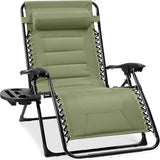 Best Choice Products Oversized Padded Zero Gravity Chair, Folding Outdoor Patio Recliner - Photo 1
