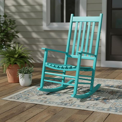 Shine Company Vermont Porch Rocker – Aruba