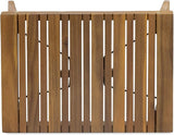 Christopher Knight Home Hilton Outdoor Acacia Wood Folding Side Table, Teak Finish - Photo 9