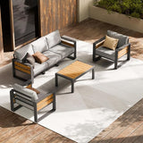 ZANDOR Aluminum Outdoor Patio Furniture Set - Photo 1