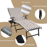 Kozyard Cozy Aluminum Reclining Lounge Chair - Perfect for Beach, Yard, Pool - Photo 4