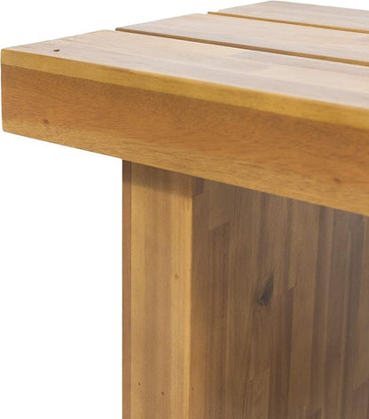 Christopher Knight Home Appling Outdoor Bench, Natural Stained