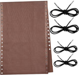 Queekay Chair Replacement Fabric with 4 Bungee Cord Lounge Chair Cloth Mesh Repair Kit for Patio Recliner Outdoor Lawn - Photo 1