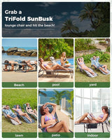 KingCamp Tanning Chair with Face Hole - Photo 8