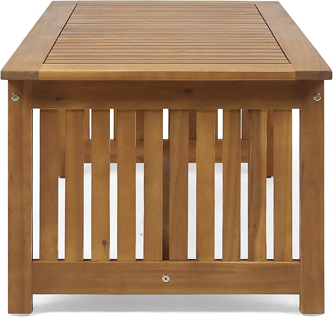 Christopher Knight Home Grace Outdoor Acacia Wood Coffee Table, Brown Patina Finish