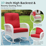 MEETWARM 3 Pieces Patio Conversation Set - Photo 5
