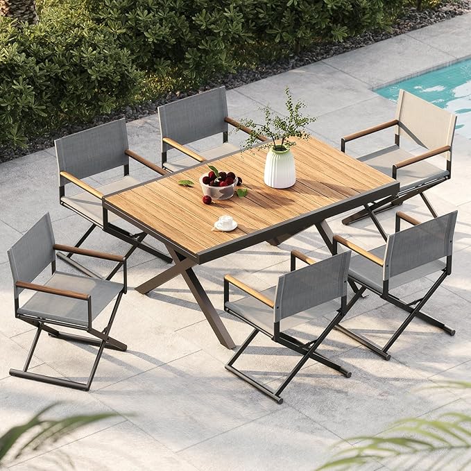Grand patio Expandable Patio Dining Table - Photo 8