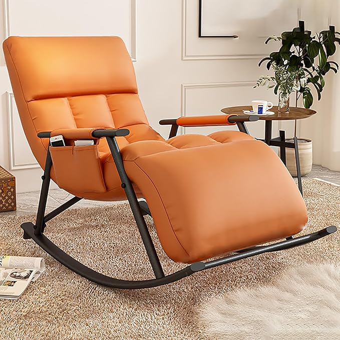 Padded Zero Gravity Chair Oversized Patio Recliner Chair Adjustable Headrest Lounge Chairs Chairs with Adjustable - Photo 8