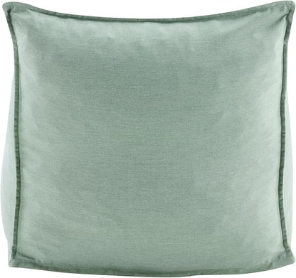 Christopher Knight Home Venny 48" L Outdoor Bean Bag Chair Set of 2, Fabric Bean Bag Chair for Adults and Kids, Indoor/Outdoor Sun Lounger, Patio Lounge Chair Set of 2, Mint