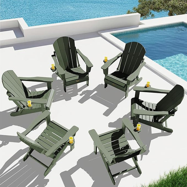 SERWALL Adirondack Chair Set of 6 - Photo 1