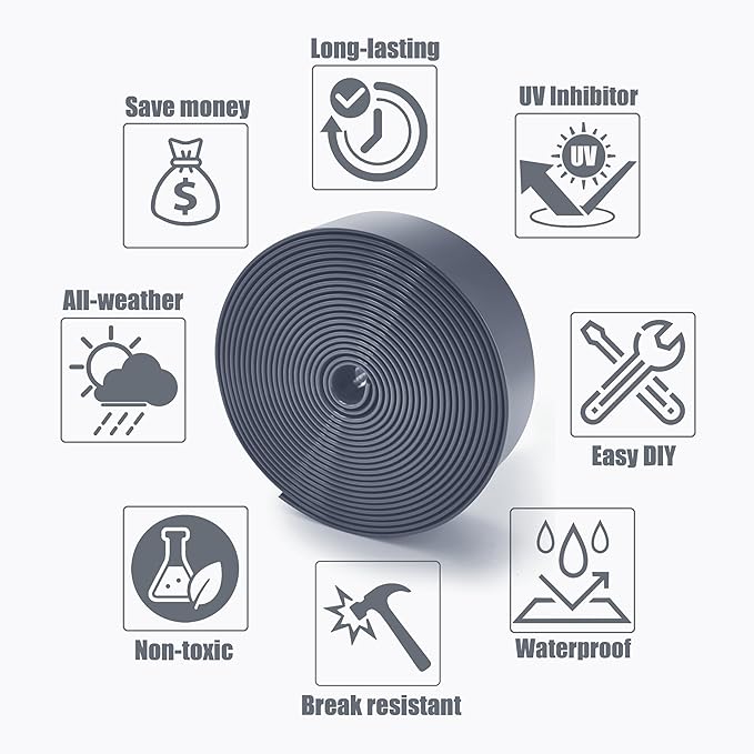 Vinyl Straps for Patio Chair Repair Kit 2'' Wide 10 Ft Long Replacement Straps + 10 Free Rivets for Outdoor Lawn - Photo 3