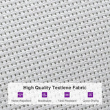 PURPLE LEAF Outdoor Lounge Chair Set Patio Chaise Pool Lounger Aluminum Frame with 2 Side Table and Wheels for Outside - Photo 6