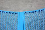 Outdoor Curved Bench, Heavy Duty Metal Park Bench for Outside, Backless Loveseat, Thermoplastic-Coated - Photo 4