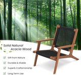 Verano Garden Mid Century Modern Accent Armchair Set of 2 - Photo 3