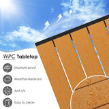 LIFERUN Outdoor Patio Table for 4-6 Person - Photo 6