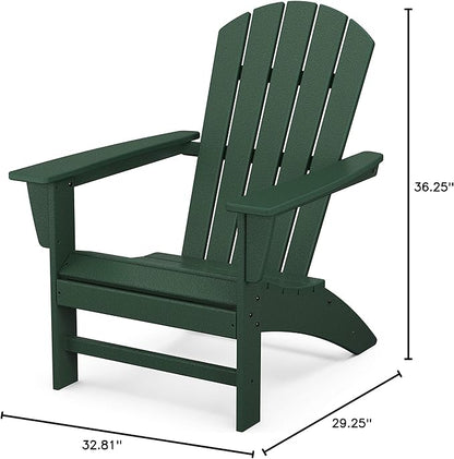 POLYWOOD Nautical Adirondack Chair