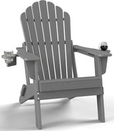 Plawdlik 2026 Upgraded Oversized Folding Adirondack Chair - Photo 1