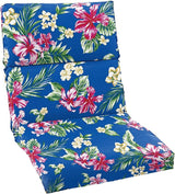 BrylaneHome Universal Chair Cushion - 45.75”L x 22”W x 2.75”H - Patio & Outdoor - Water - Photo 1