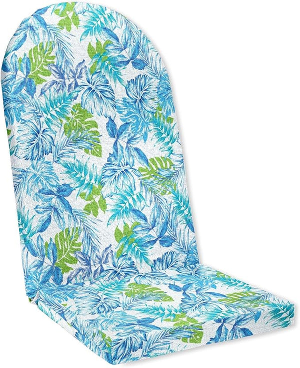 BrylaneHome Adirondack Chair Cushion - 44" L x 18" W x 2" H - Patio & Outdoor - Water - Photo 1